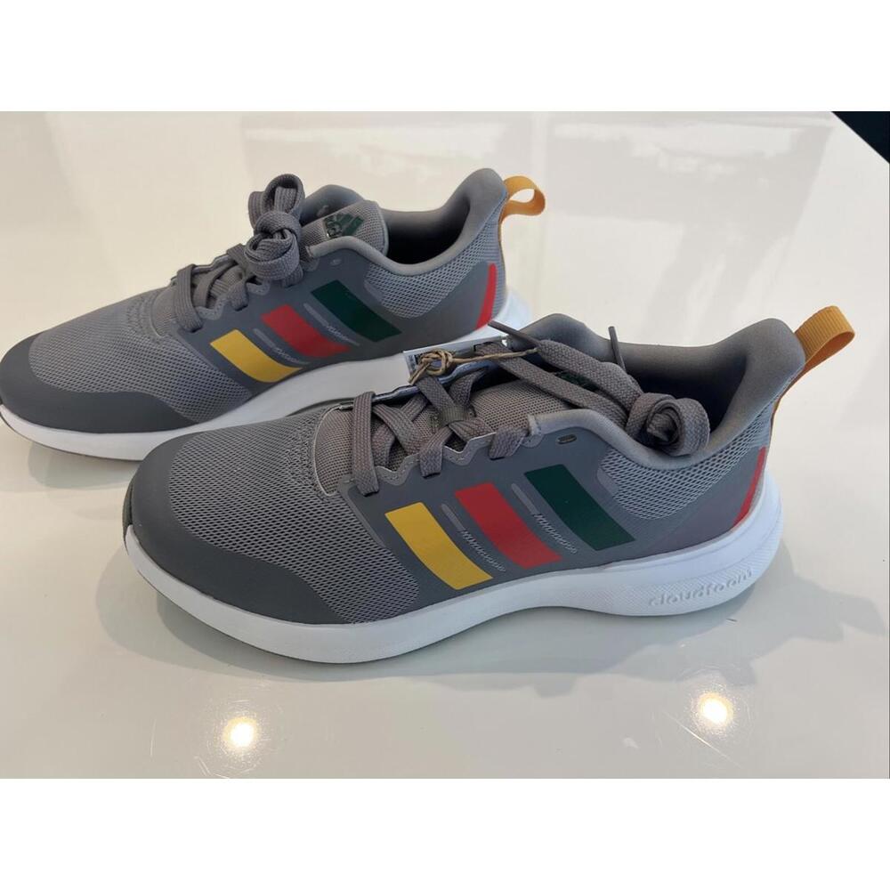 Adidas Kids Running Course A Pied Gray Shoes Size 5.5 - Picture 5 of 9